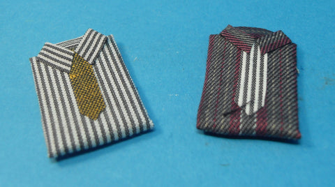 12th scale dollshouse miniature gents shirts or ties