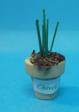 1/12 dollshouse miniature handmade pot of herbs