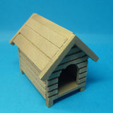 1/12 scale doll house miniature dog kennel in various colours