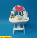 1:12 scale dollshouse miniature hand dressed babies nursery items