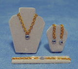 12th scale dollshouse miniature jewelery bust