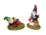 12th scale scale dollshouse miniature garden gnomes