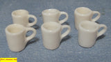 1/12 scale doll house miniature coffee mugs