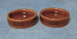 12th scale dollhouse miniature pet dishes