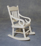 1/12 scale dollhouse miniature rocking chair