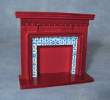 1:12 scale dolls house miniature D.H.E. resin fireplaces 6 to choose from.