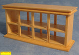 1:12 scale dolls house miniature pine or white  shelving 6 to choose from.