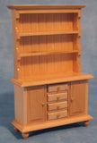 1:12 scale dollhouse miniature kitchen dresser