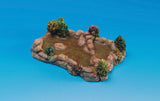 1/12 scale dollshouse miniature fish pond
