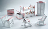 12th scale dollshouse miniature childrens bedroom set