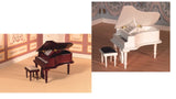1:12 dollshouse miniature classical grand piano