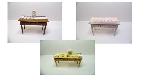 12th scale dollshouse miniature OOAK side table