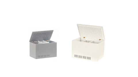 1/12 scale dollhouse miniature modern chest freezer